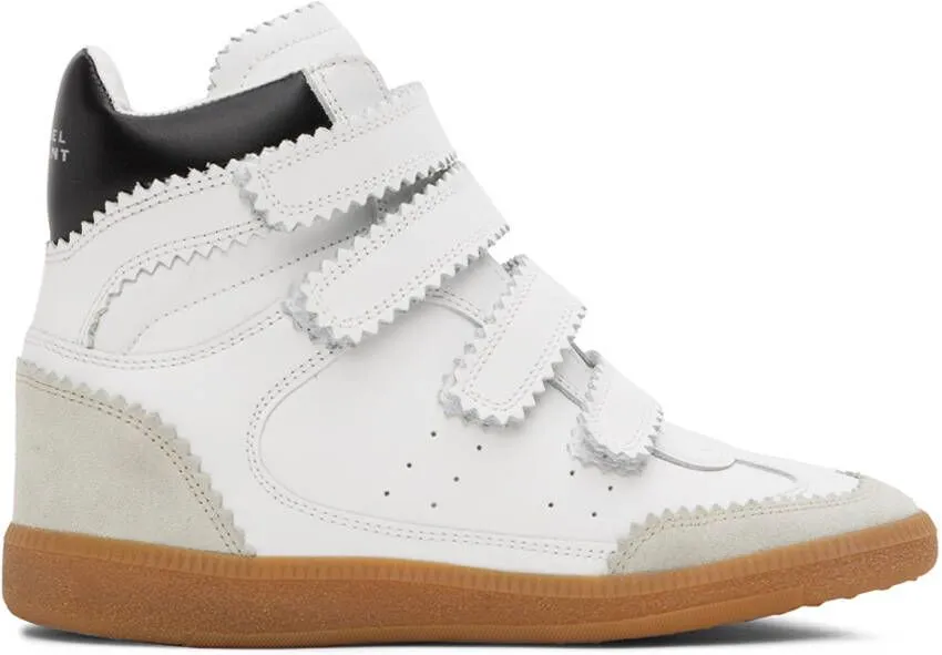 Isabel Marant White Bilsy Sneakers