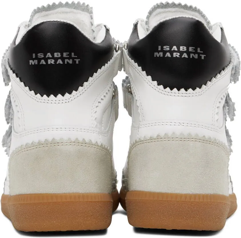 Isabel Marant White Bilsy Sneakers