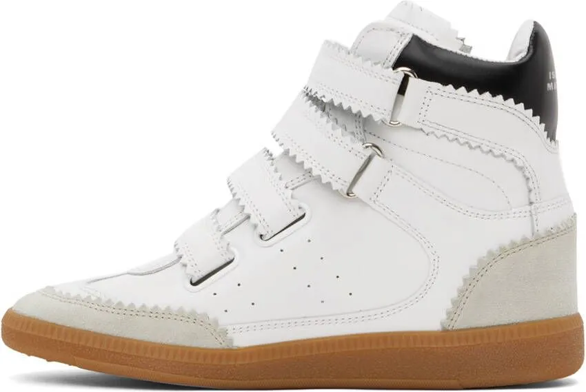 Isabel Marant White Bilsy Sneakers