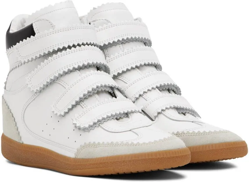 Isabel Marant White Bilsy Sneakers