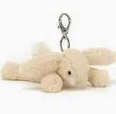 Jellycat  Smudge Rabbit Bag Charm