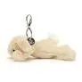 Jellycat  Smudge Rabbit Bag Charm