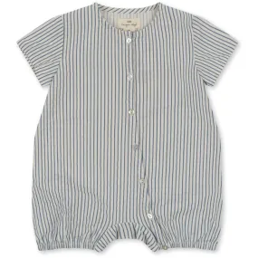 Konges Sljd Stripe Bluie Ace Romper