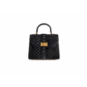 Kyra Luna Black Washed Bag