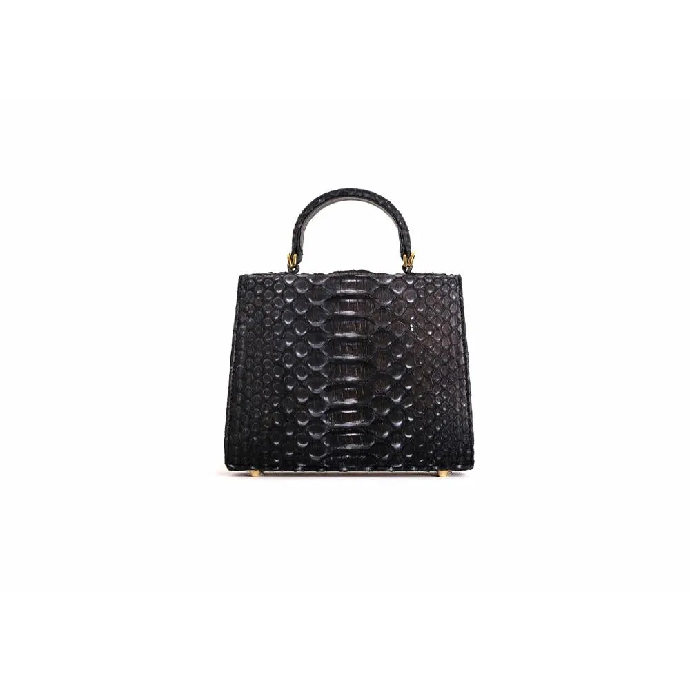 Kyra Luna Black Washed Bag