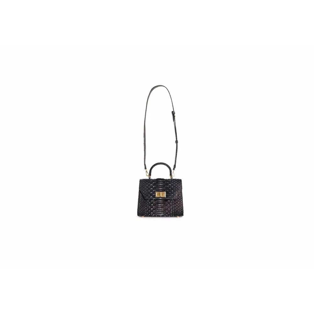 Kyra Luna Black Washed Bag