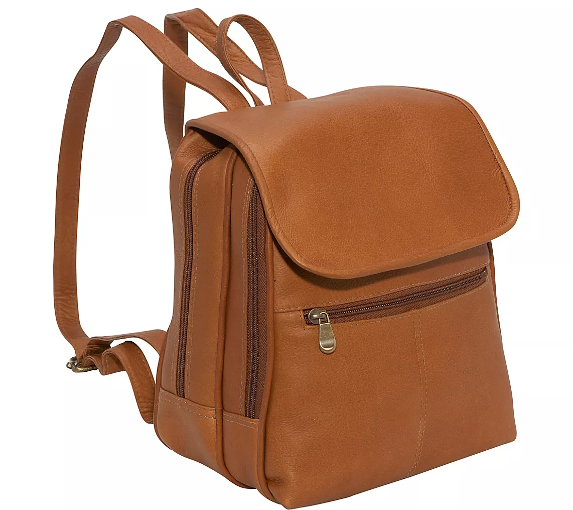 Le Donne Leather Everything Womans Backpack/Purse