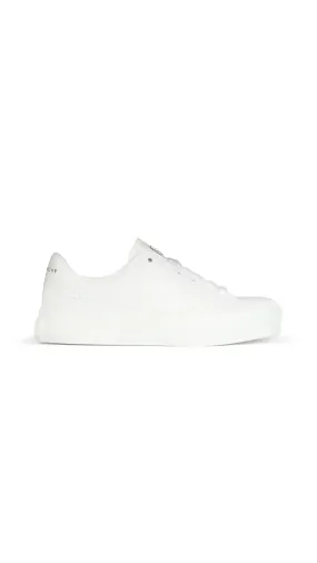 Leather Sneakers - White