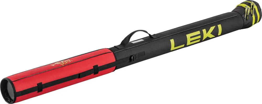 Leki Cross Country Tube Bag 2-pairs Bright Red-Black-Neonyellow | Buy Leki Cross Country Tube Bag 2-pairs Bright Red-Black-Neony