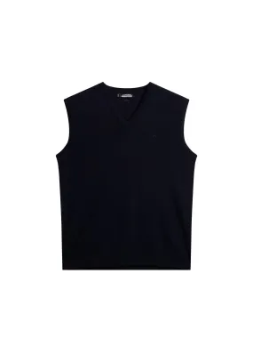 Liam Knitted Vest / JL Navy