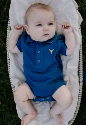 Little Windmill Boys Nathan Polo Romper