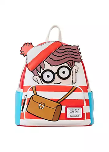 Loungefly Wheres Waldo Cosplay Mini Backpack | Kaleidoscope