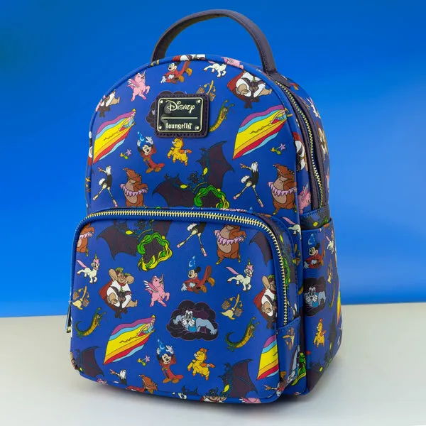 Loungefly x Disney Fantasia AOP Mini Backpack