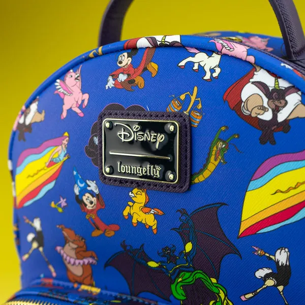 Loungefly x Disney Fantasia AOP Mini Backpack