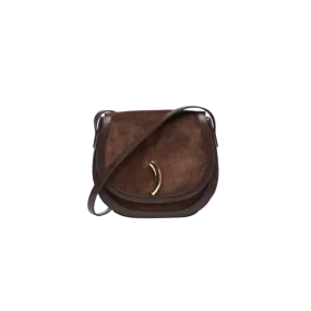 Maccheroni Saddle Bag - Dark Brown