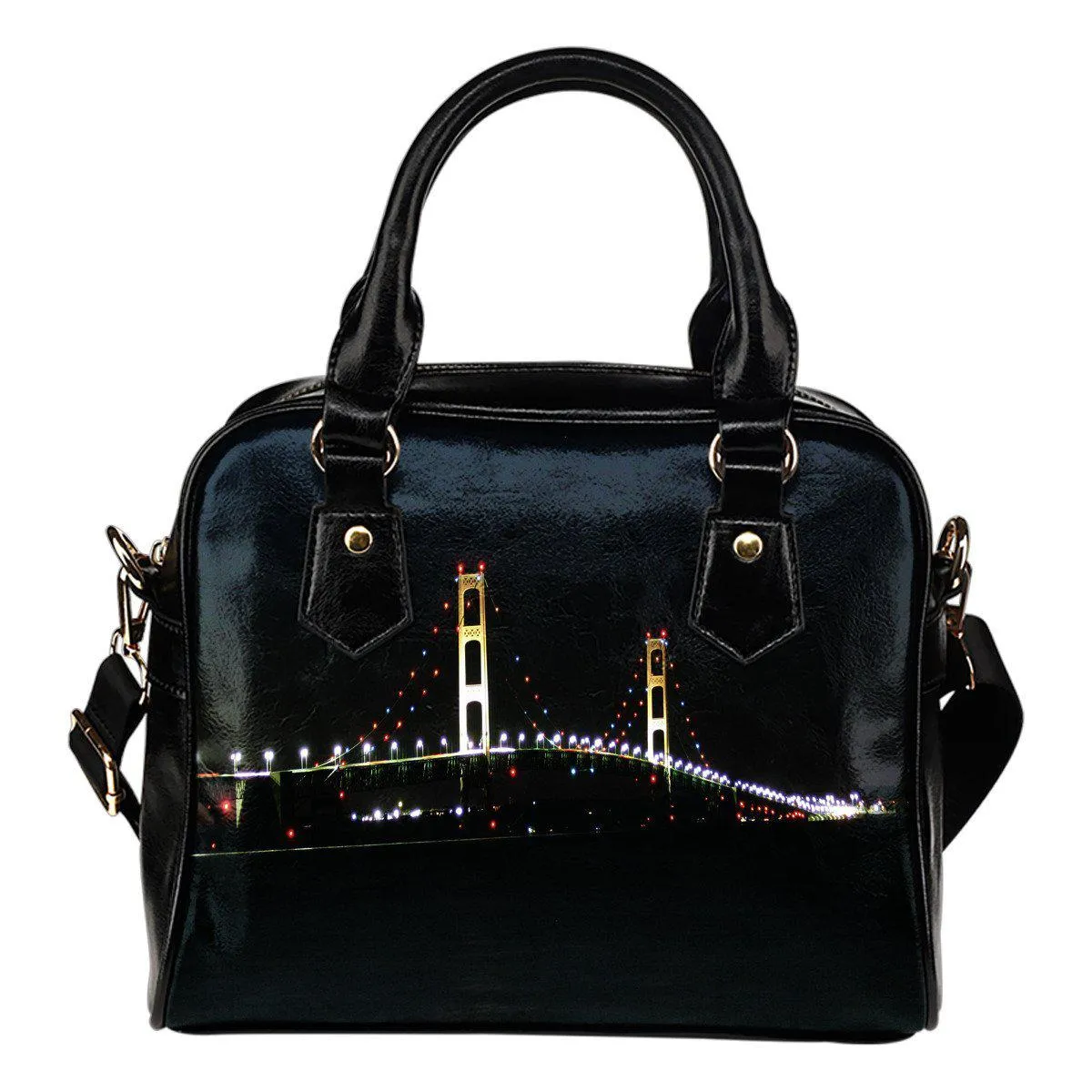 Mackinac Bridge Shoulder Bag