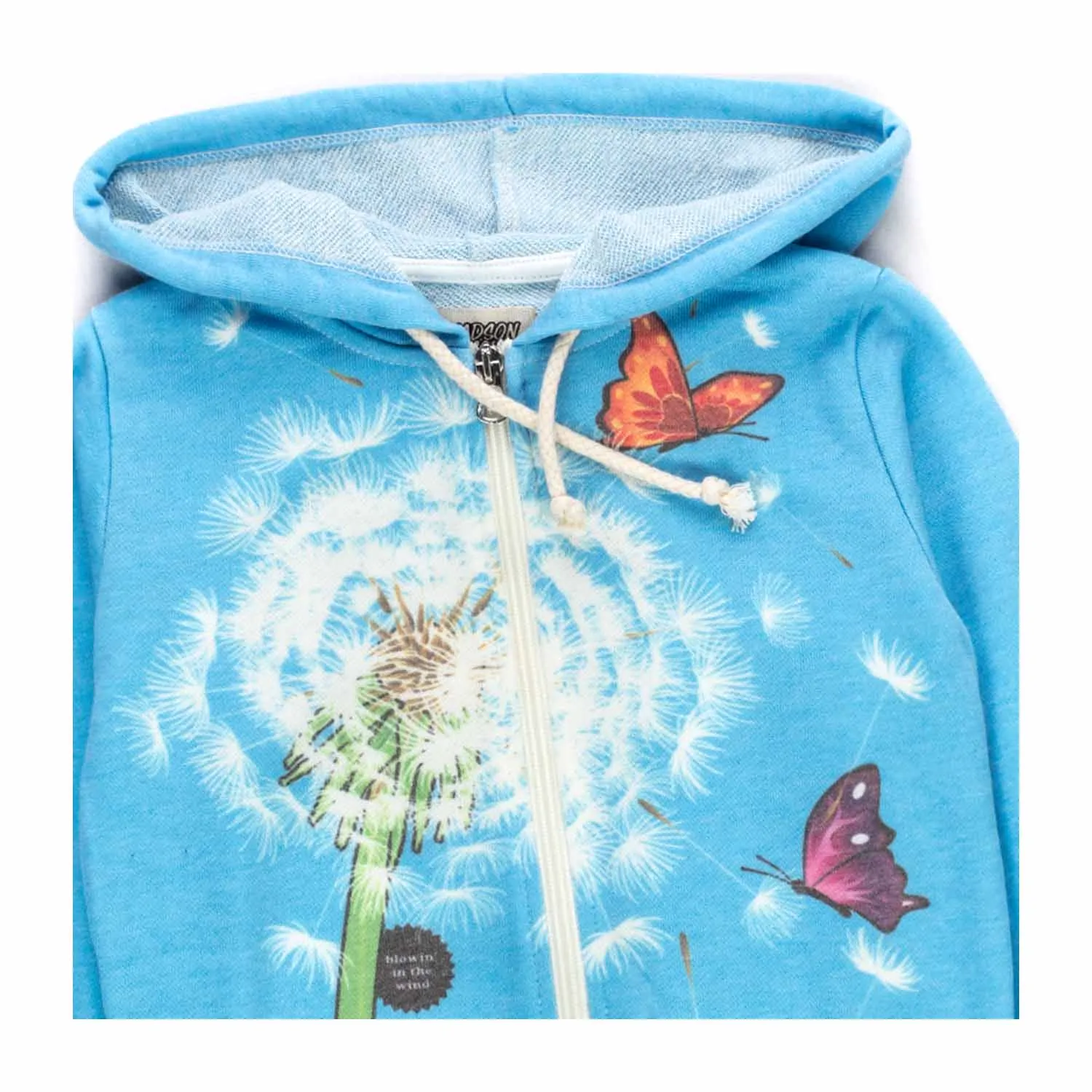 Madson Discount Light Blue Hoodie For Girl