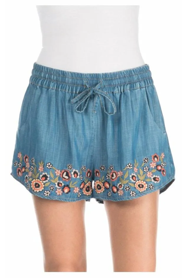 Malika Chambray Short