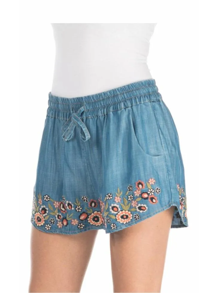 Malika Chambray Short