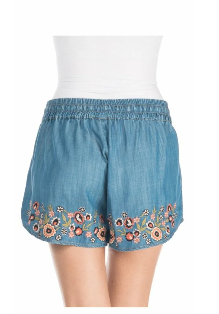 Malika Chambray Short