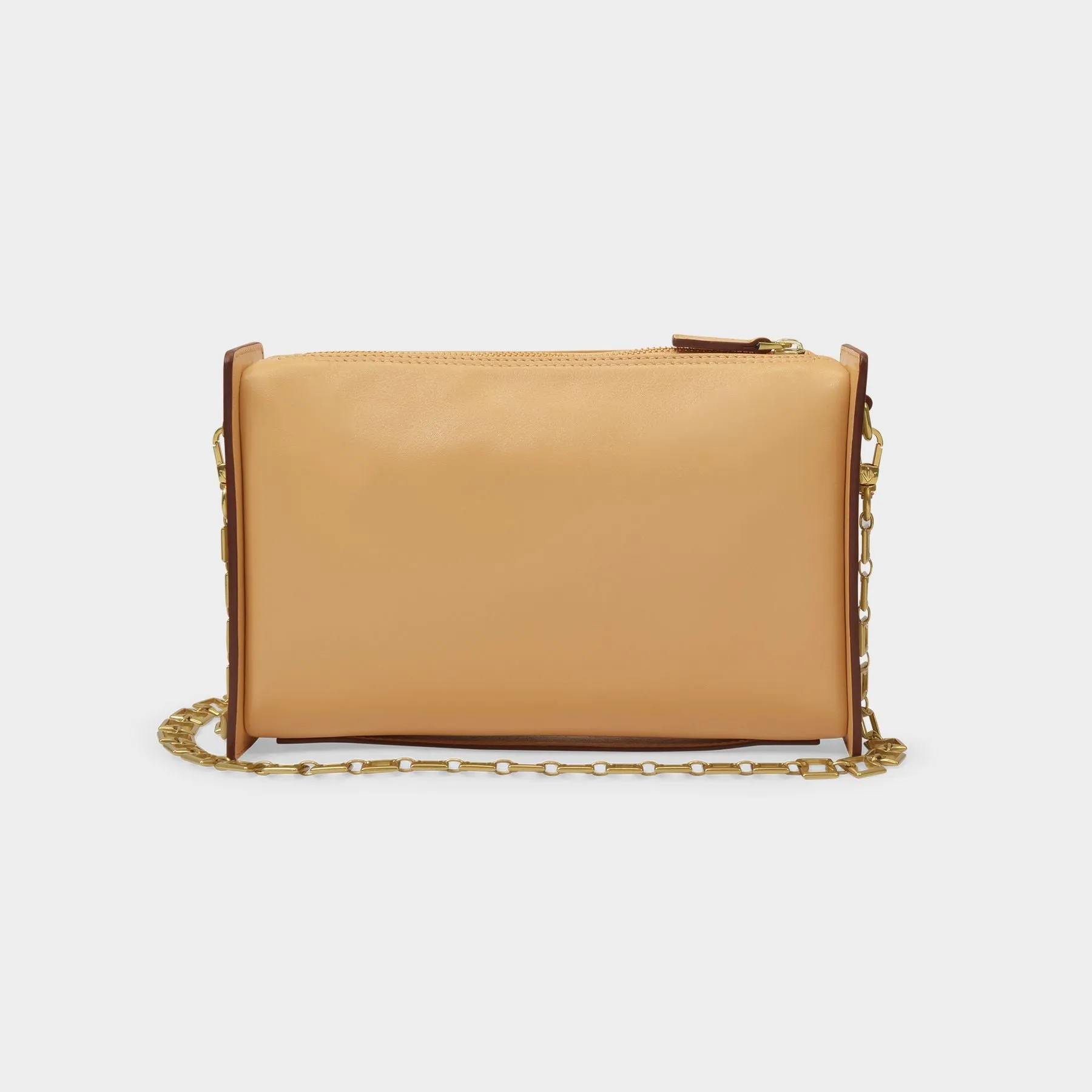 Manu Atelier  Carmen Bag in Beige Leather