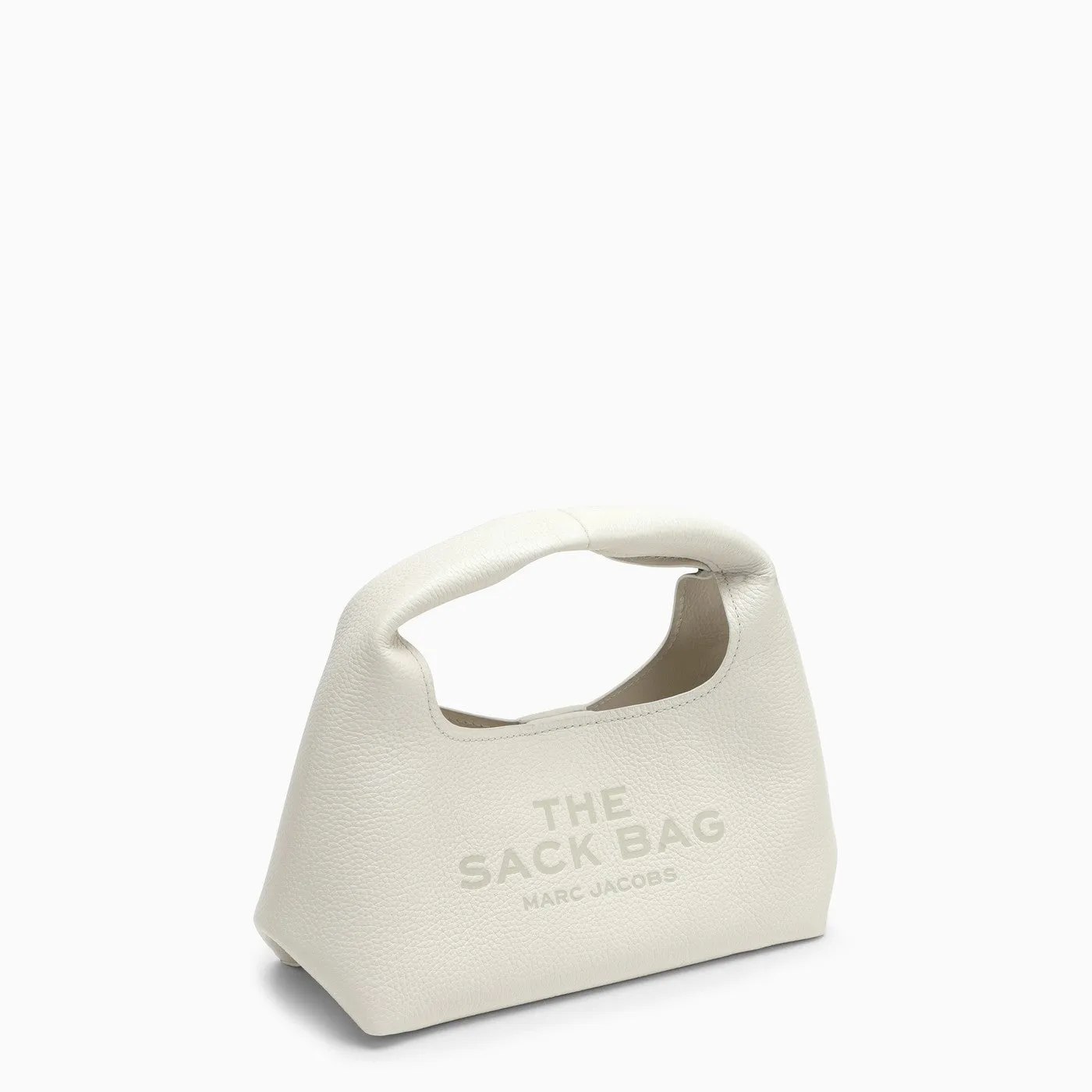 Marc Jacobs    Marc Jacobs The Mini Sack White Leather Bag