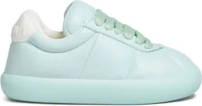 Marni lace-up leather sneakers Blue