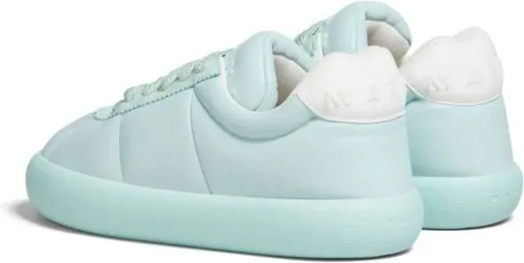 Marni lace-up leather sneakers Blue