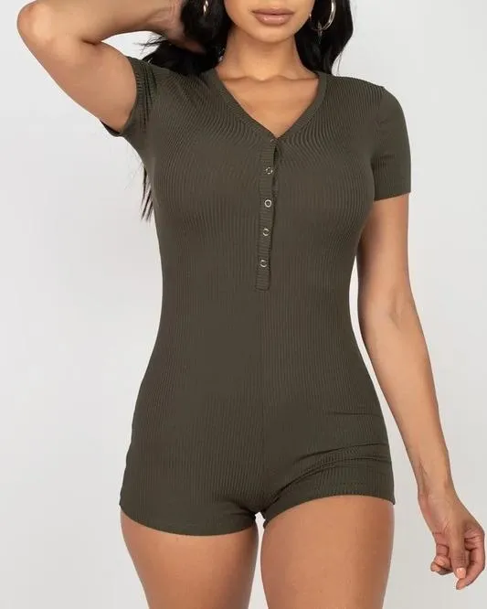 Maya Short Sleeve Romper