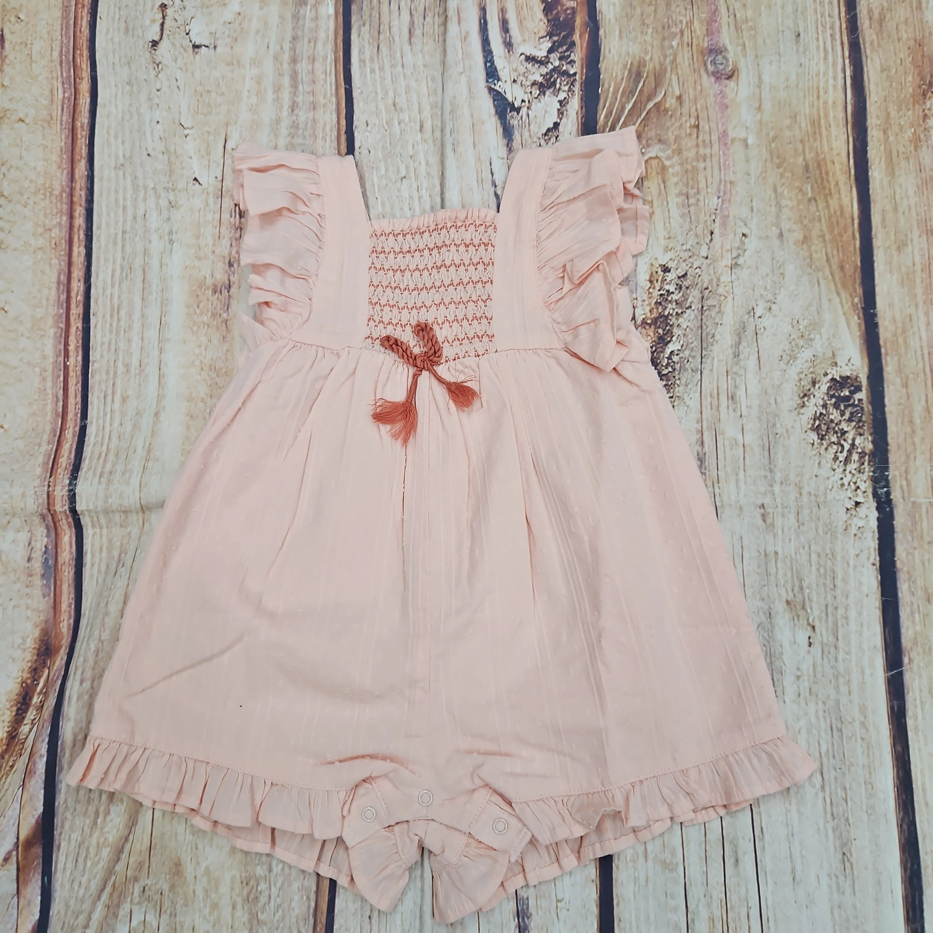 MAYORAL LIGHT CORAL ROMPER