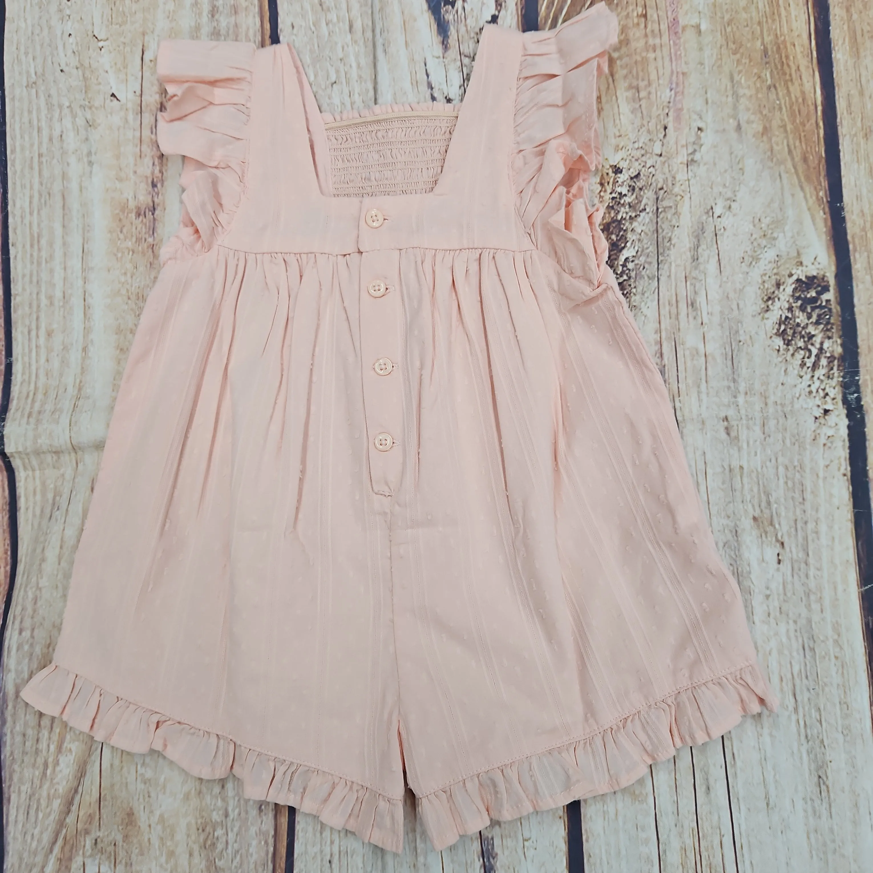 MAYORAL LIGHT CORAL ROMPER