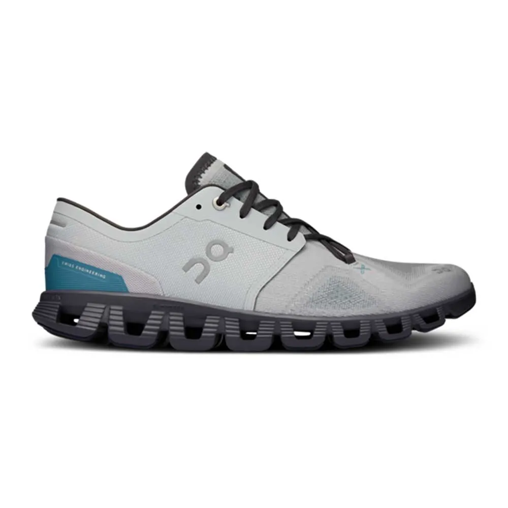 Men's Cloud X 3 Running Shoe - Glacier/Iron - Regular (D)