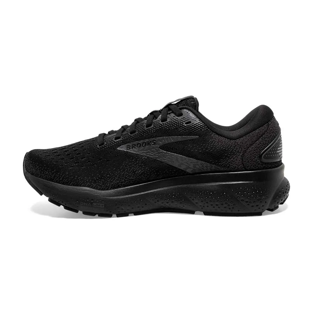 Men's Ghost 16 Running Shoe - Black/Black/Ebony - Narrow (B)