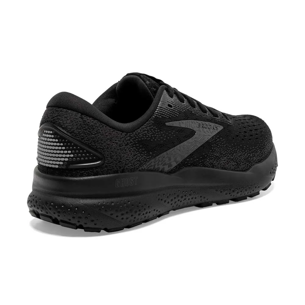 Men's Ghost 16 Running Shoe - Black/Black/Ebony - Narrow (B)