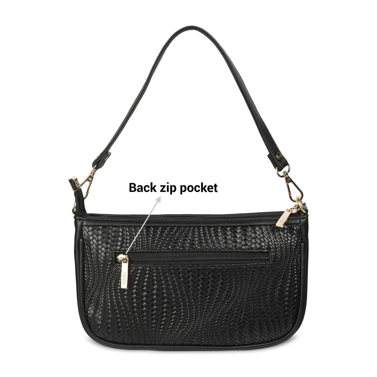 Metro Women Black Shoulder Bag