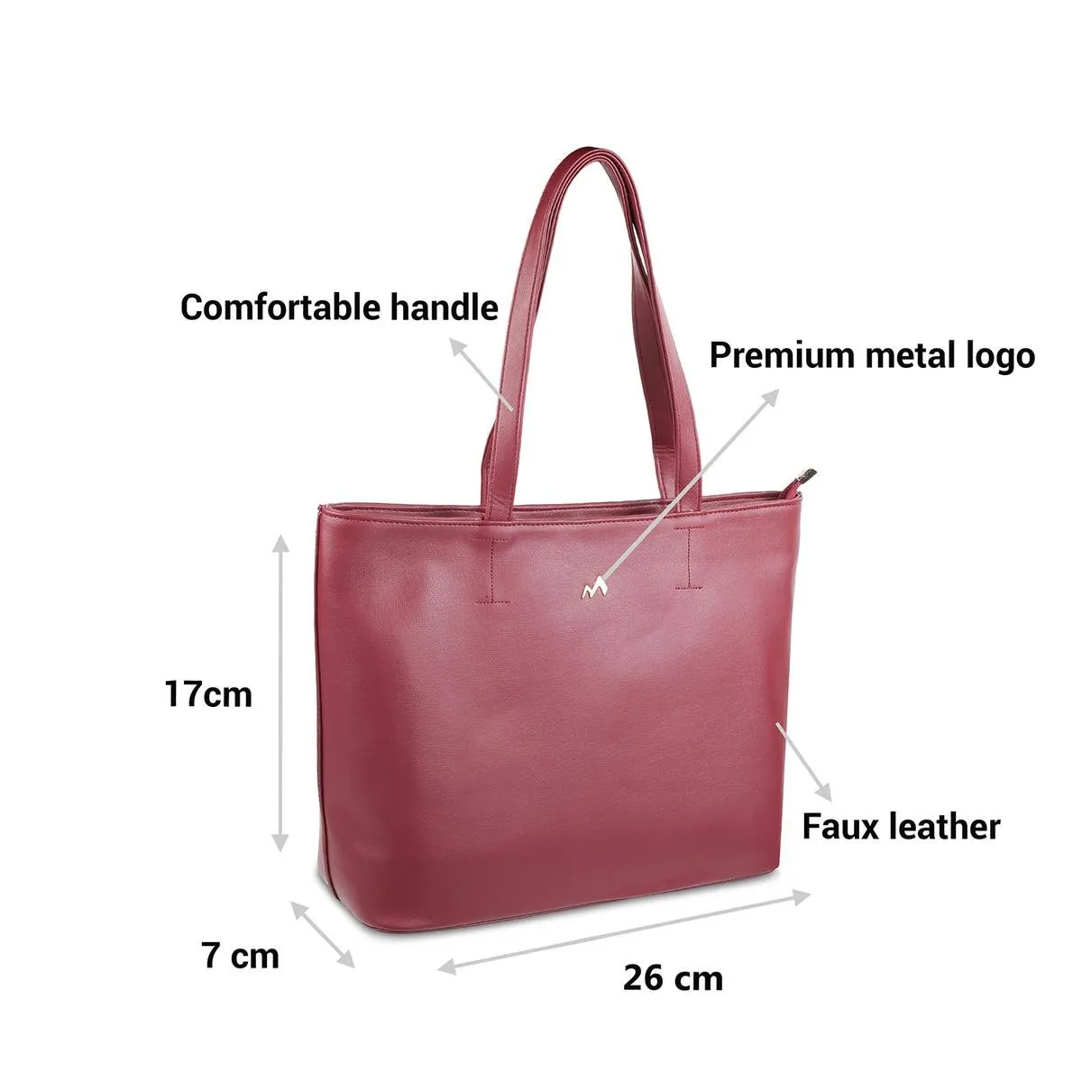 Metro Women Maroon Shoulder Bag