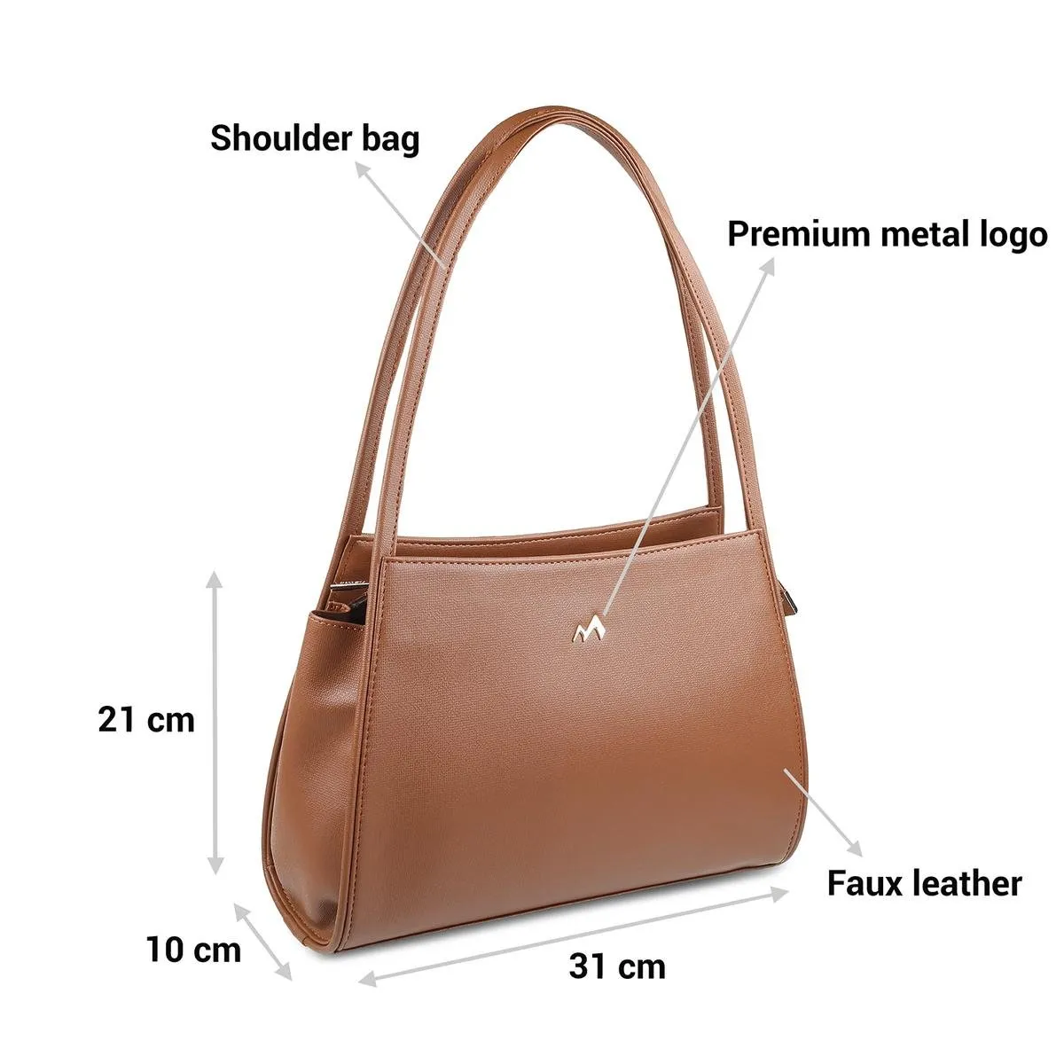 Metro Women Tan Shoulder Bag