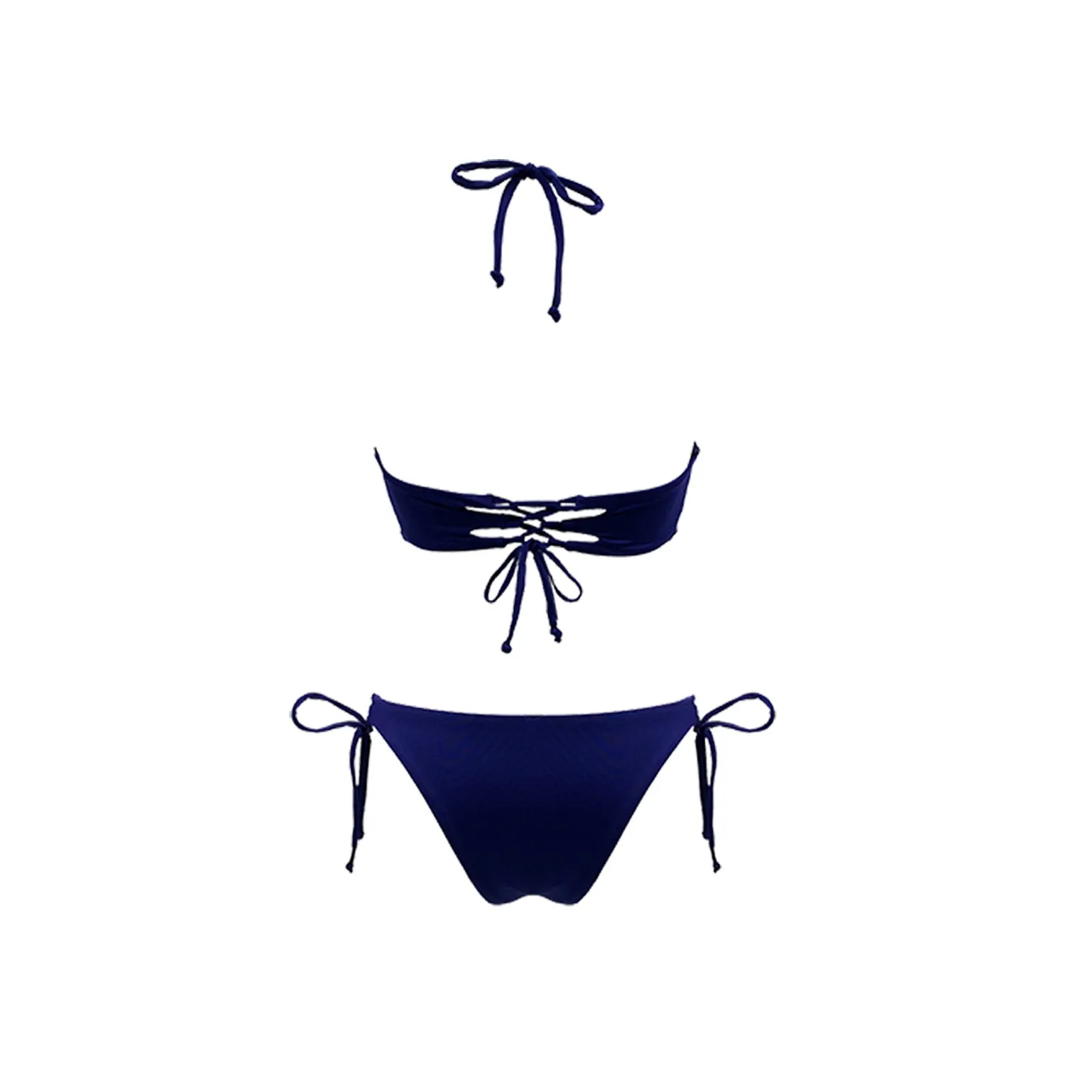 Miss Intuitive Bikini Set - Navy Blue