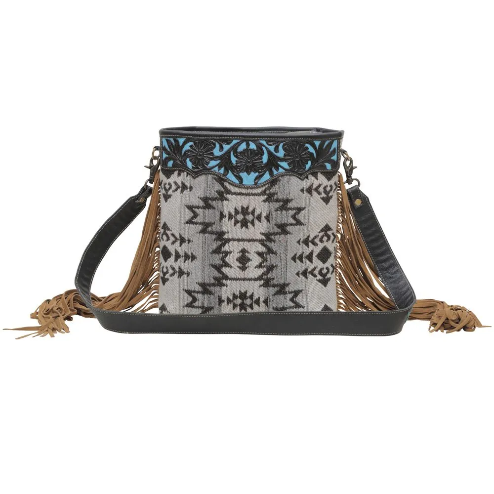 Myra Osmosis Hand Tooled Bag