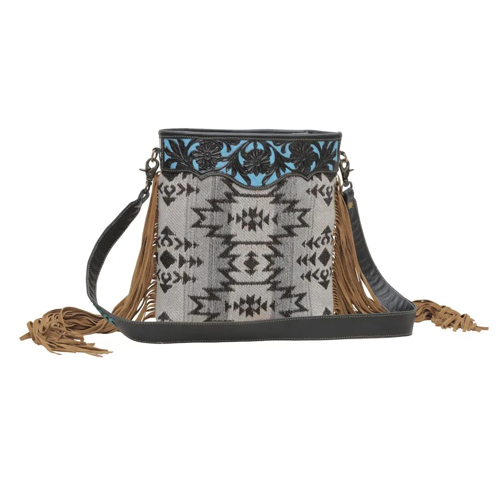 Myra Osmosis Hand Tooled Bag