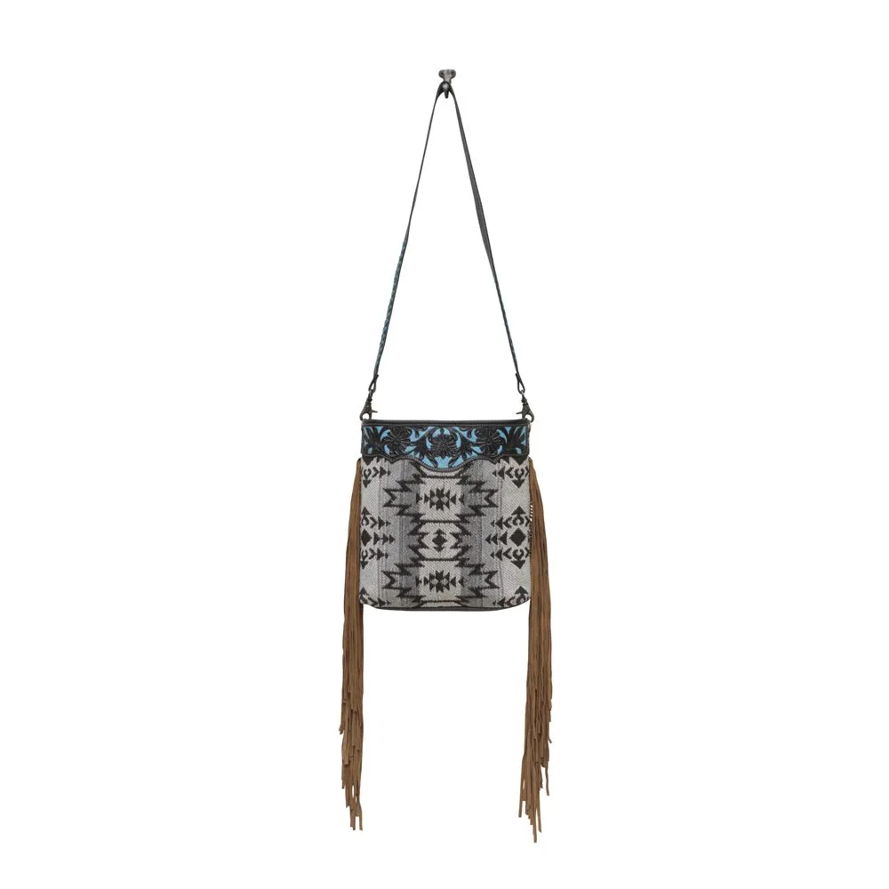 Myra Osmosis Hand Tooled Bag