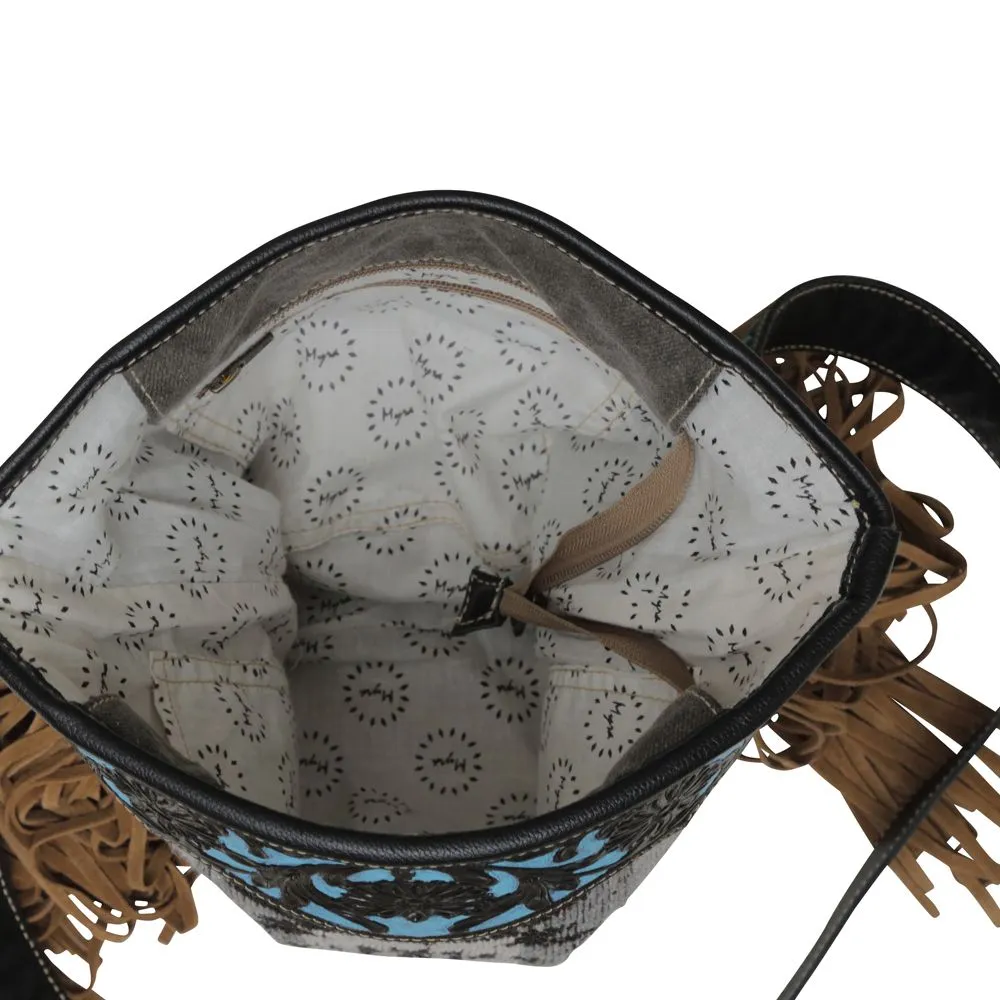 Myra Osmosis Hand Tooled Bag