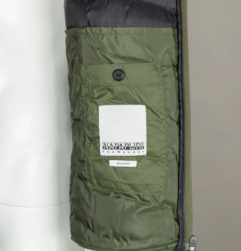 Napapijri Gilet Aerons Vest Green Depths