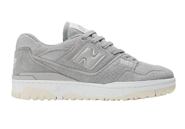 New Balance 550 Grey Suede