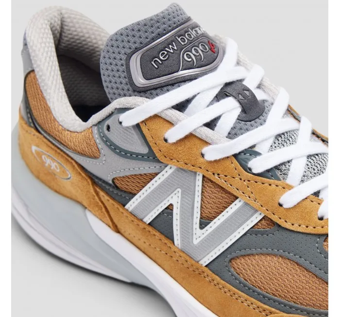 New Balance Unisex Made in USA 990v6 Tan