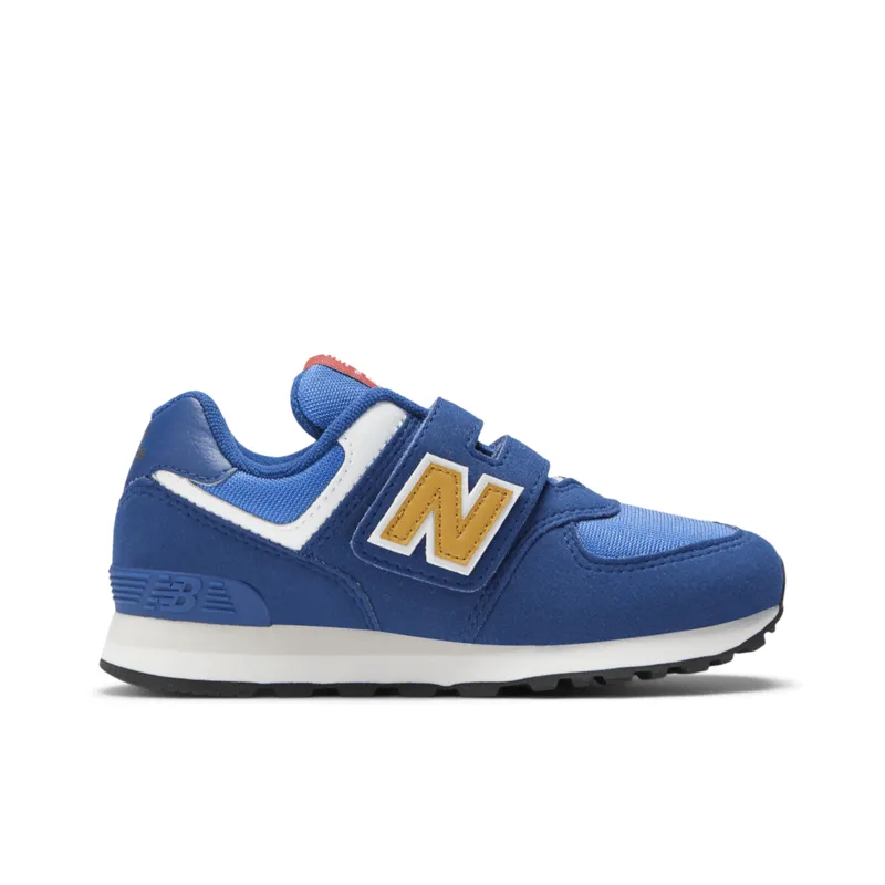 New Balance Youth 574 Running Shoe - PV574HBG (Wide)