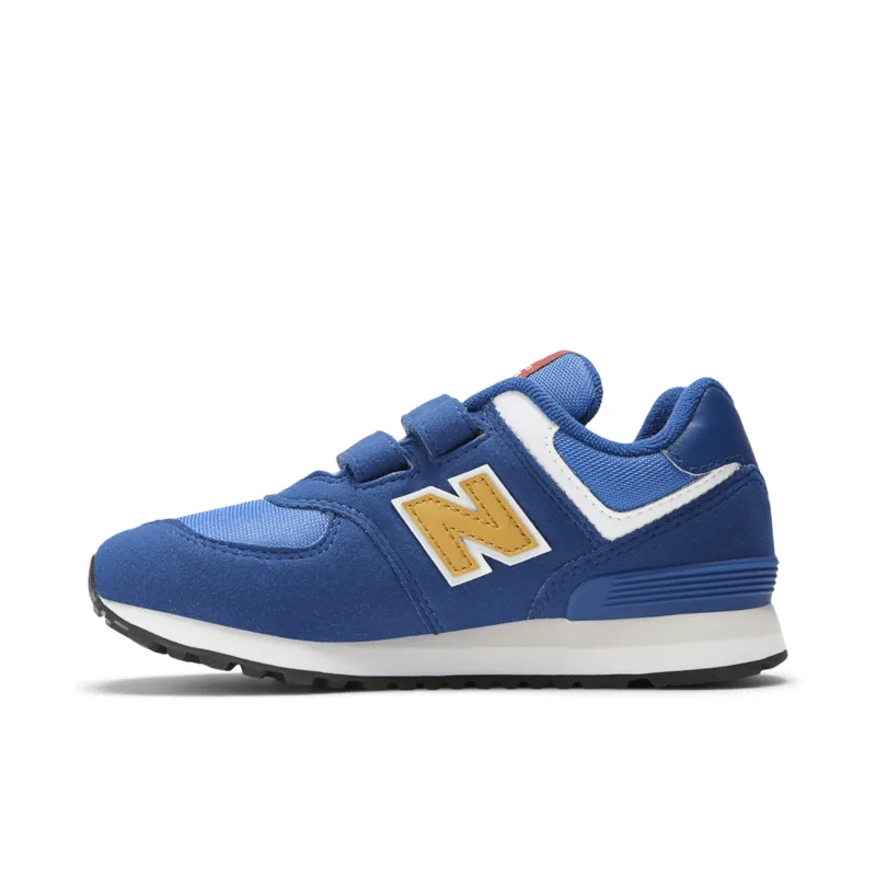 New Balance Youth 574 Running Shoe - PV574HBG (Wide)