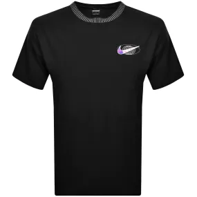 Nike Logo T Shirt Black