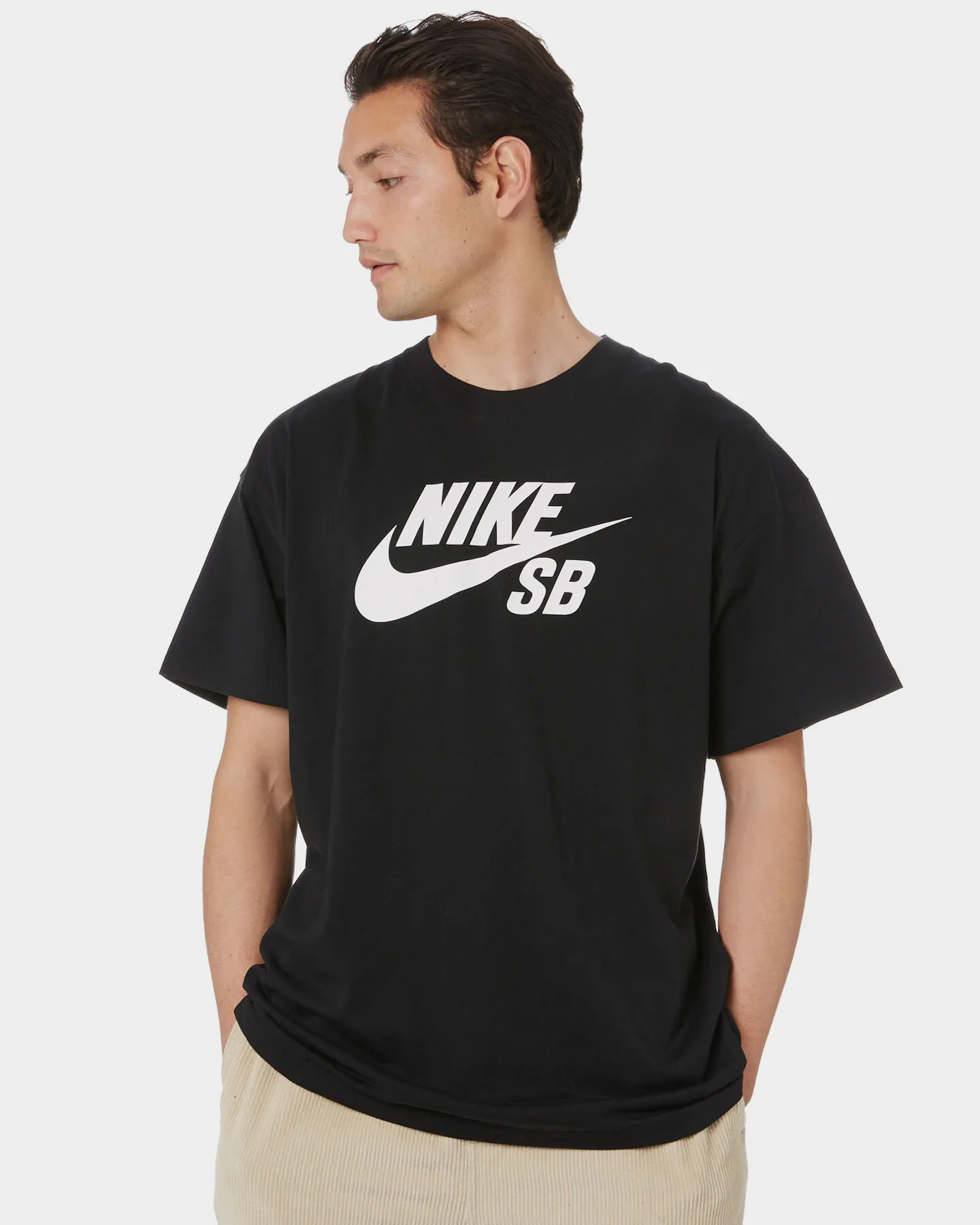 Nike Nike Sb Logo Mens Tee - Black | SurfStitch