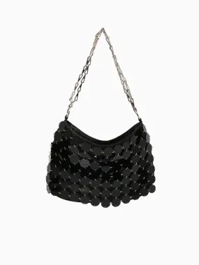 Novus Glam Shoulder Bag Black